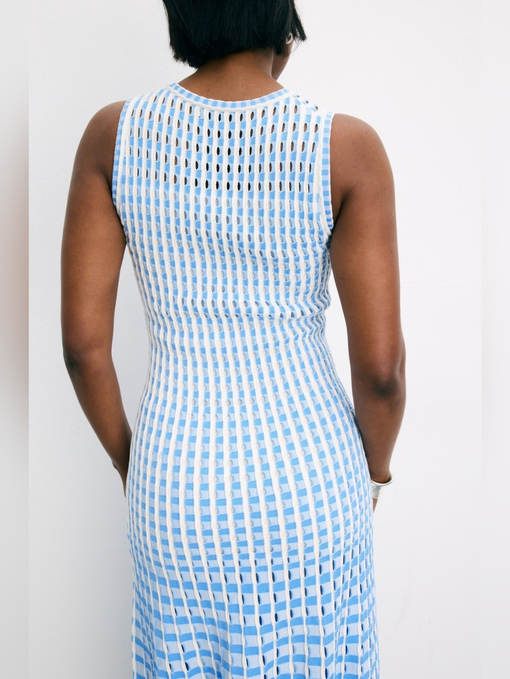 SIMKHAI Zelma Maxi Dress Crew Neck Sleeveless Size L - Picture 15 of 15